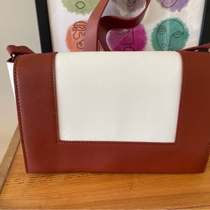 Full leather bag, Ce*line frame style